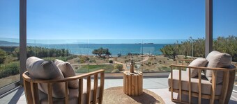 Thalassa Suite is a stunning one-bedroom boutique suite
