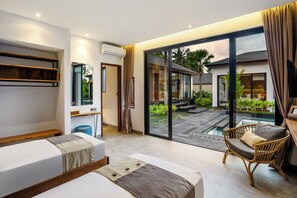Comfort Villa, Pool View | In-room safe, iron/ironing board, free WiFi, bed sheets - Villa Lagoon by BaliSuperHost (Ubud)