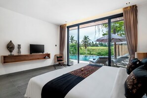 Vil·la Comfort, 6 dormitoris, vistes a la piscina | Vista des de l'habitació