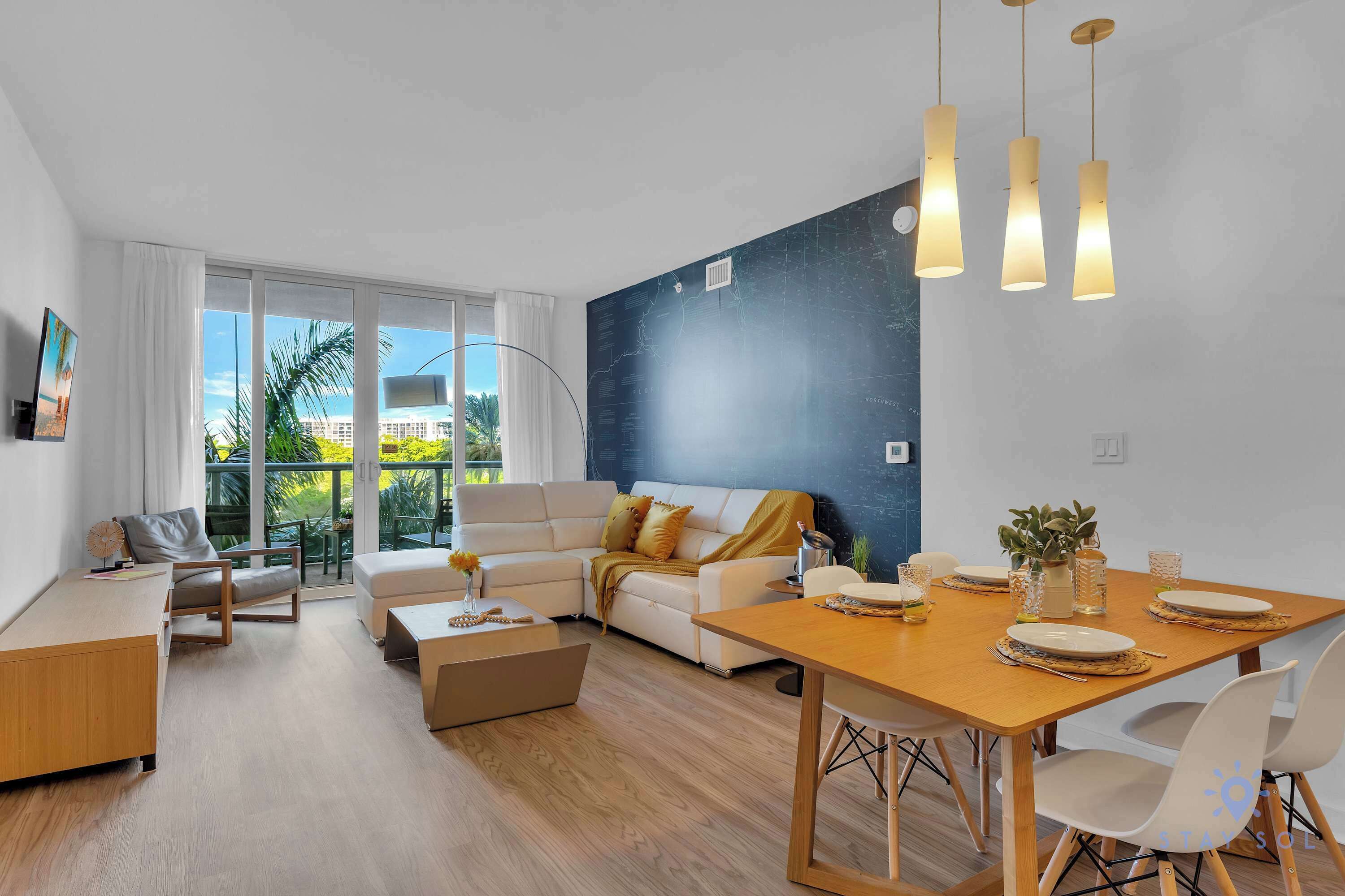 Televisie en een kantoor