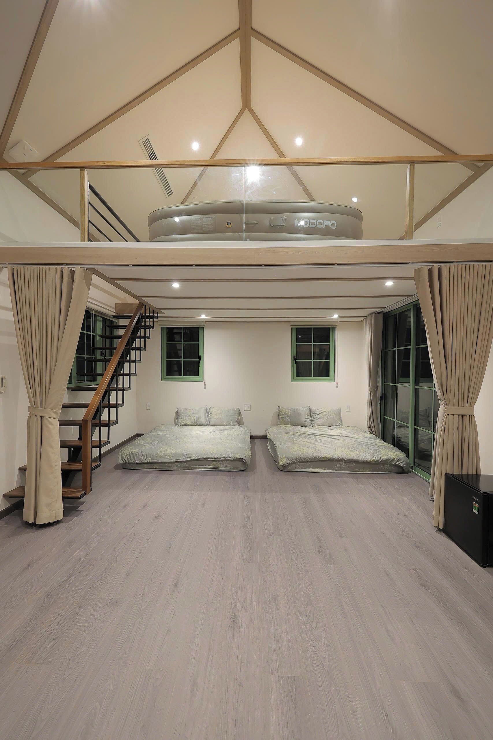 Family Room, Balcony | Cadar kapas Mesir, peralatan tempat tidur premium, busa memori 