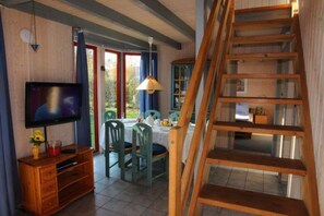 House | Living room - Ferienhaus im Skandinavischen Stil (Mirow)