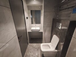 Free toiletries, towels, soap