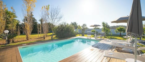 Standard Villa, Multiple Bedrooms, 2 Bathrooms (Villa Assunta With Pool Near The Sea) | Pool | Seasonal outdoor pool