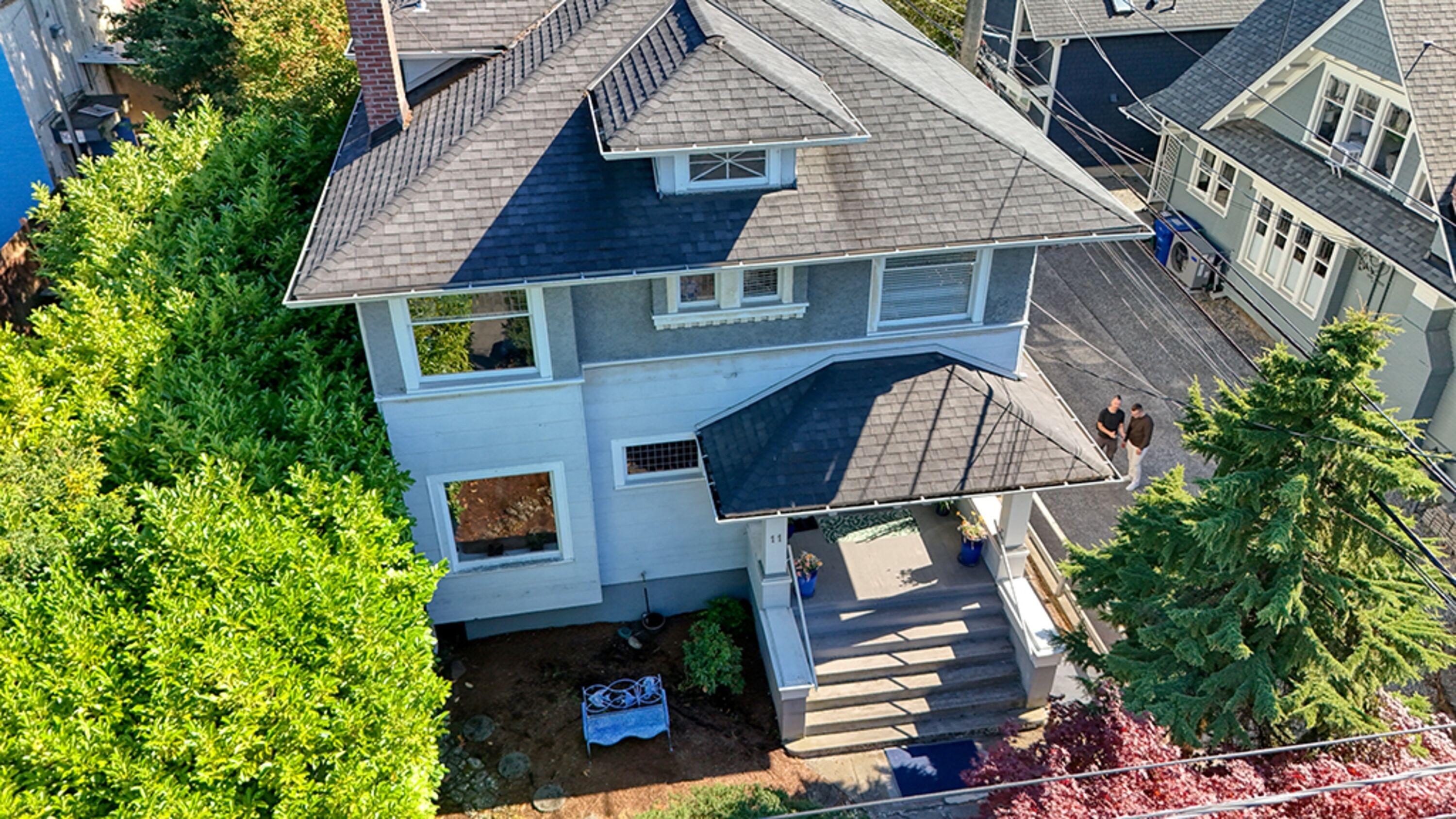 Majoituspaikan julkisivu