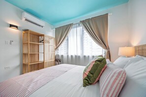 2 chambres, fer et planche à repasser, lit parapluie, Wi-Fi gratuit