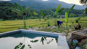 Seasonal outdoor pool