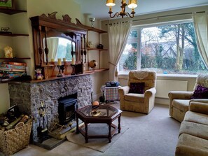 Huis | Woonruimte | Een open haard