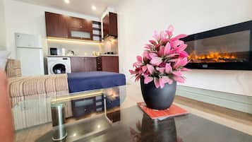 Appartement, 2 slaapkamers, toegankelijk voor mindervaliden, balkon | Woonkamer