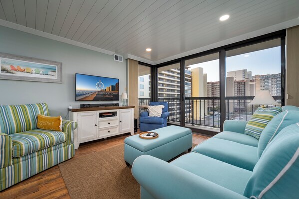 TV - New For 2025! Beautiful Sea Watch Condo sleeps eight with loads of amentities! (Ocean City)