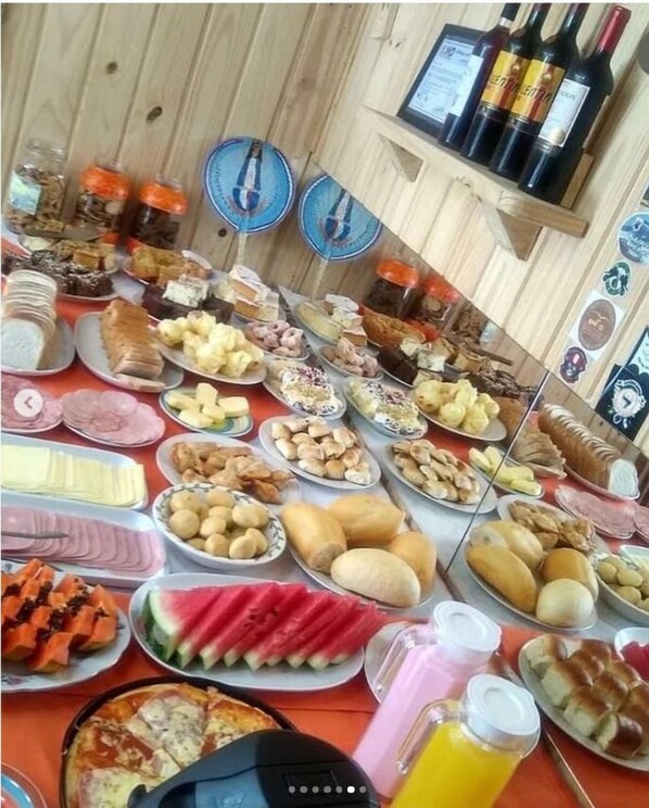Petit déjeuner à emporter compris tous les jours