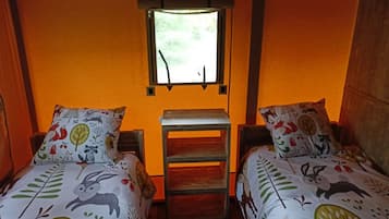 3 chambres, draps fournis