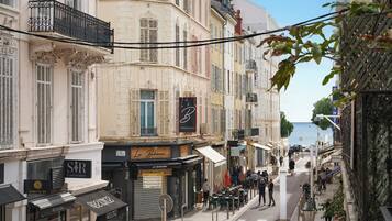 Uitzicht vanaf balkon