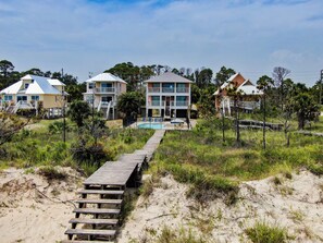 Exterior - Gulf Front Home with Private Pool (Port Saint Joe)
