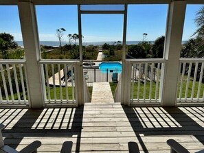 Property grounds - Gulf Front Home with Private Pool (Port Saint Joe)