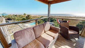 Property grounds - Gulf Front Home with community pool (Port Saint Joe)