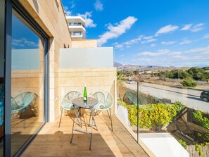 Ferienhaus | Balkon