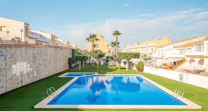 Appartement 'Tranquilo Para Familias Con' avec vue sur mer, Wi-Fi et climatisation