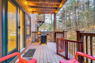Ski-in/ski-out Condo at Pleasant Mountain!