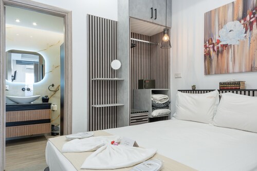 Ferienwohnung 'Stampalia Luxury No 2' mit Meerblick, Wi-Fi und Klimaanlage