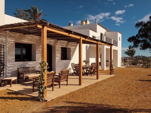 Outdoor dining - Stunning 18th century cortijo with 2 private pools, 6 bedrooms, 4 bathrooms (Vera)