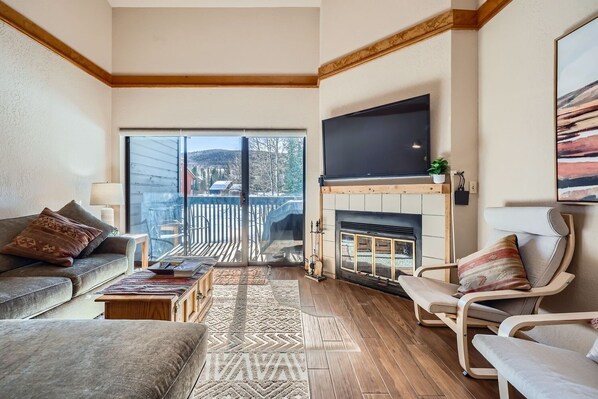 Condo, 1 Bedroom | Living area - A-f-msf258 1 Bedroom Condo (Frisco)