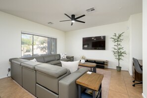 House, 4 Bedrooms | Living area | Smart TV - Casa Stetson 4 Bedroom Home (Phoenix)
