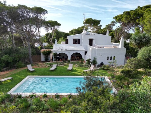 Maison de famille  "La maison des Pins" à deux pas de Cala morell