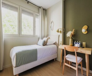 Apartamento | 1 quarto, espaço de trabalho para notebook