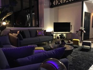 House | Living room - Amazing Villa in Nuaille-d'aunis With Sauna (Nuaille d'Aunis)