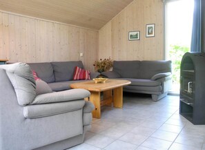 House | Living room - Skandinavisches Ferienhaus in Mirow (Mirow)