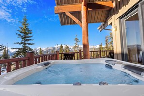 Idromassaggio all'aperto