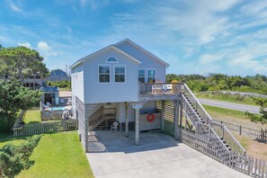 Exterior - Oceanside Dog Friendly Home with Private Pool, Hot Tub, Tiki Bar, and Smart TVs (Waves)