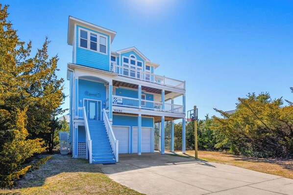 Exterior - Soundside w/ Private Pool, Elevator, Hot Tub, Game Room, Cmty Tennis/Pickleball (Avon)