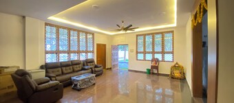 Charming 3-bedroom farmhouse in delightful Hyderabad with AC, Wi-Fi and pool.