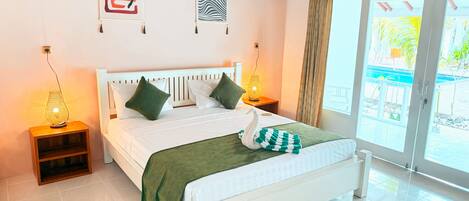 Classic Double Room, Pool View