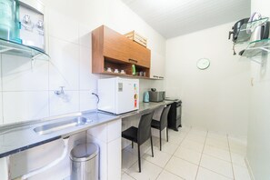 Apartment | Private kitchen | Mini-fridge, microwave, oven, stovetop