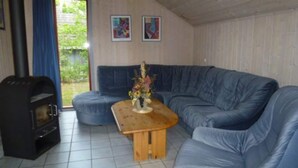 House | Living room - Ferienhaus im Ferienpark Mirow (Mirow)