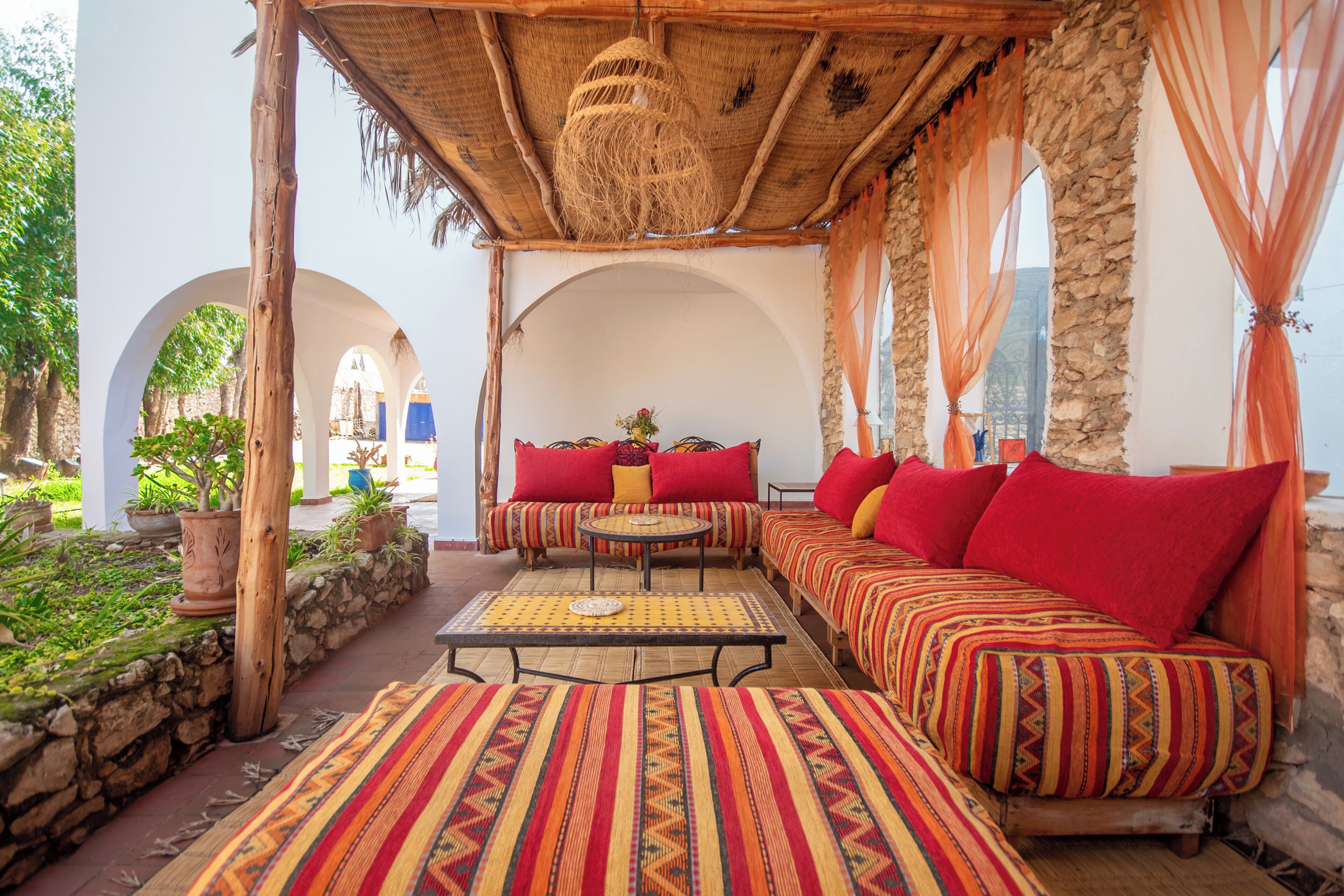 Àrea exterior de l'allotjament