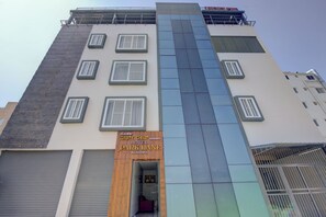 Façade de l’hébergement