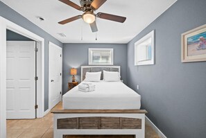 3 Schlafzimmer, individuell dekoriert, individuell eingerichtet