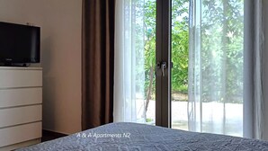 Family Apartment, Terrace, Courtyard View | View from room - A & A Apartments (Skiathos)