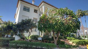 Apartment | Exterior - Beachfront 4-bed Pet-friendly Poolside Top Flat (Estepona)