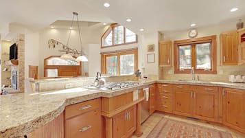 Kühlschrank, Ofen, Herdplatte, Geschirrspüler