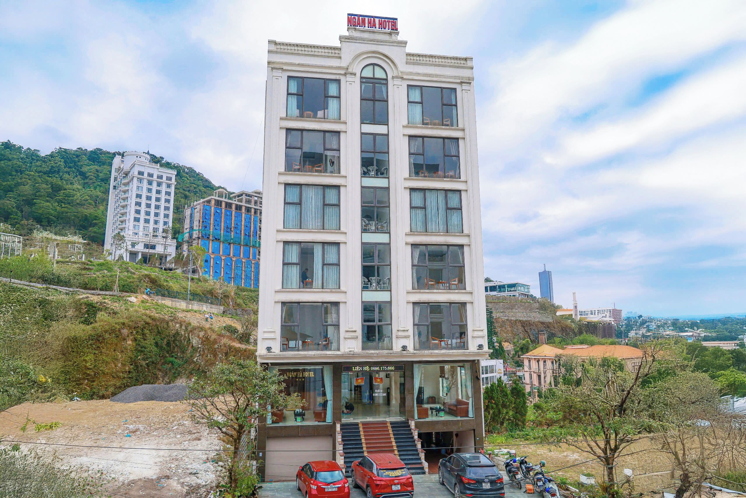 Fassade der Unterkunft