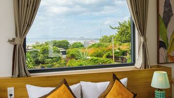 Premium bedding, down duvets, memory-foam beds, free minibar items