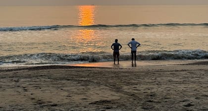 Tranquil 2-bedroom villa in Kashid with AC, WiFi. Enjoy a peaceful getaway