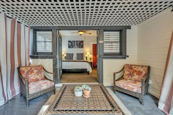 2 chambres, fer et planche à repasser, accès au Wi-Fi (inclus)