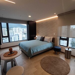 1 soverom, strykejern/-brett, wi-fi og sengetøy