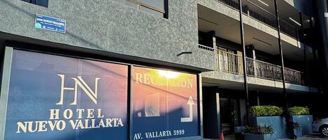 Fassade der Unterkunft